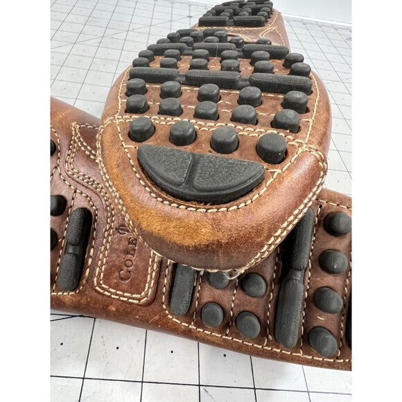 Cole Haan Gunnison Brown Slip On Driver Moccasins Loafers Men's Size 8.5 VG - Picture 9 of 10